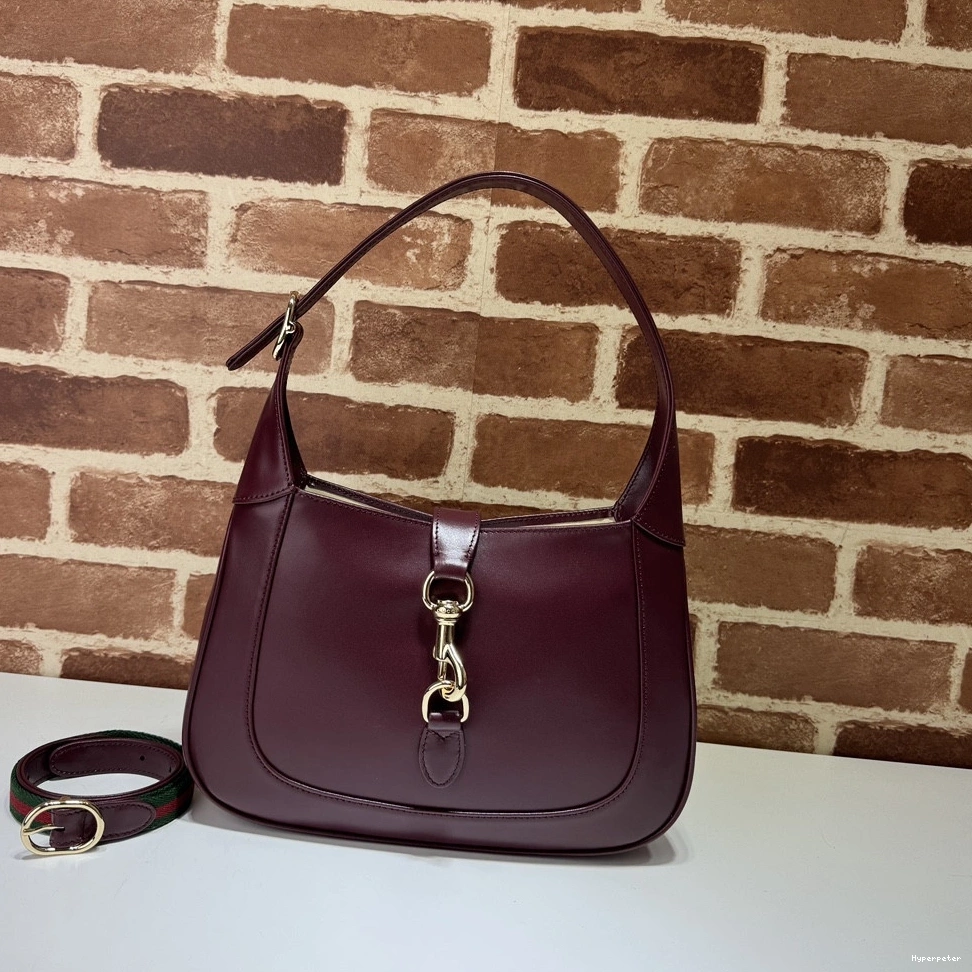 Hyperpeter GUCCI BAG-27.5*19*4CM 1961 JACKIE SHOULDER 0712
